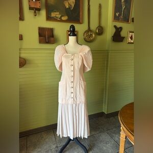 Vintage 80s union made ILGWU dress
